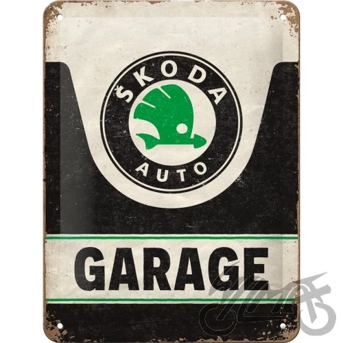 Tablica plakat 15X20 skoda garage 26276 — ujęcie 1