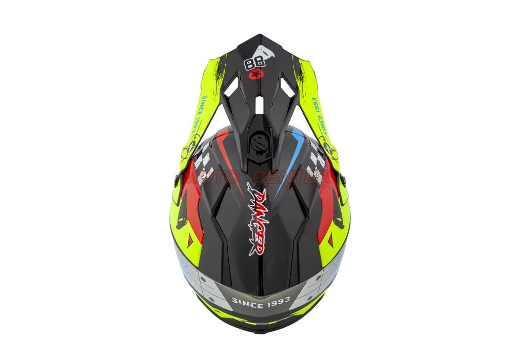 Kask crossowy BLEXX Dziecięcy MD-911 Junior Shiny Shark M Homologacja ECE 22.06 — ujęcie 5