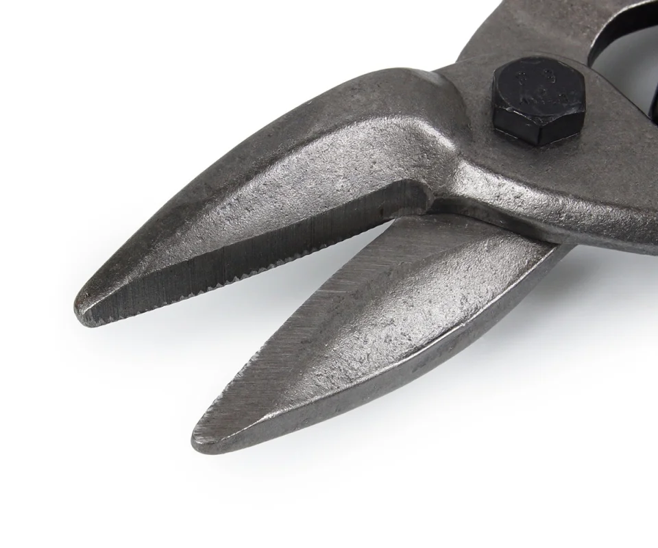 Nożyce do cięcia blachy 250mm CrV lewe cięcie Polax — ujęcie 2