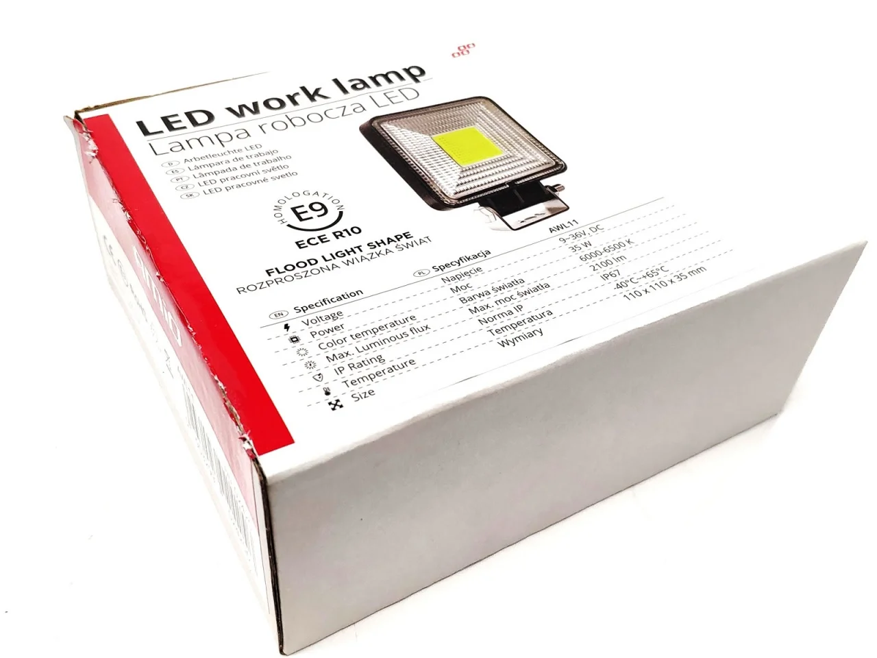 Halogen / Lampa robocza / Serwisowa 12/24V COB LED 2080 lm — ujęcie 7