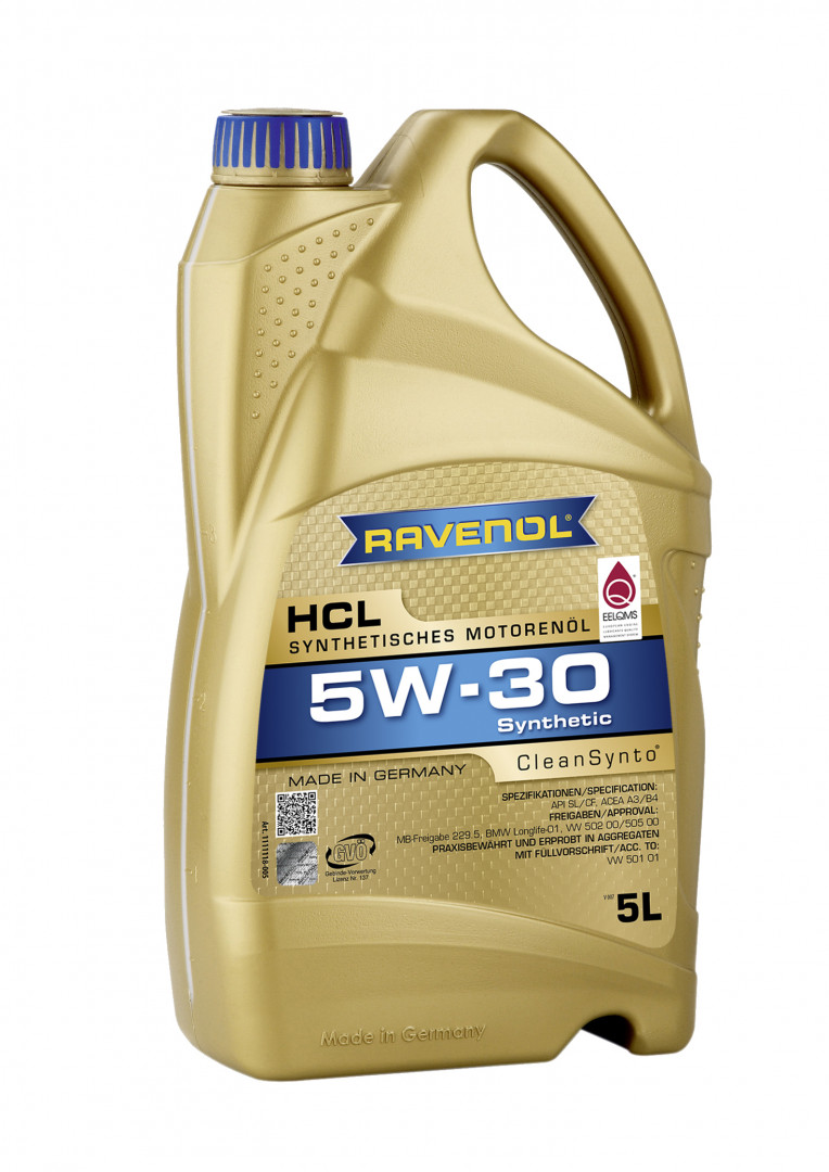 Olej silnikowy 5W-30 RAVENOL HCL — 5 l 1111118-005-01-999 — ujęcie 2