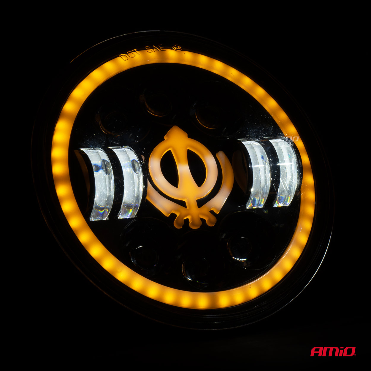 Lampa robocza LED GHOST duch dodatkowa ozdobna 12 V 24 V — ujęcie 5