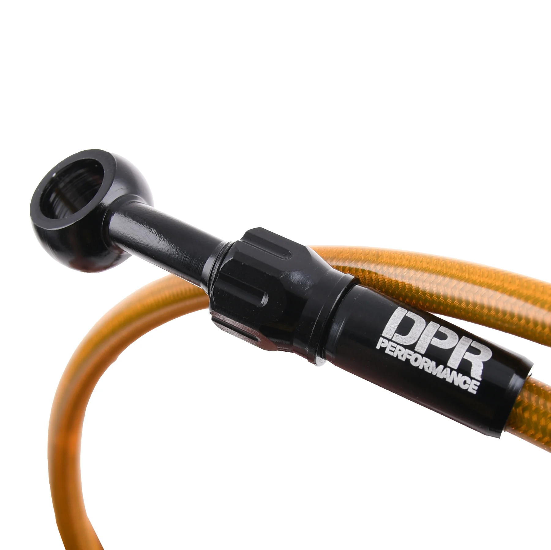 Przewód hamulcowy w oplocie 90 cm żółty V2 DPR Performance — ujęcie 1