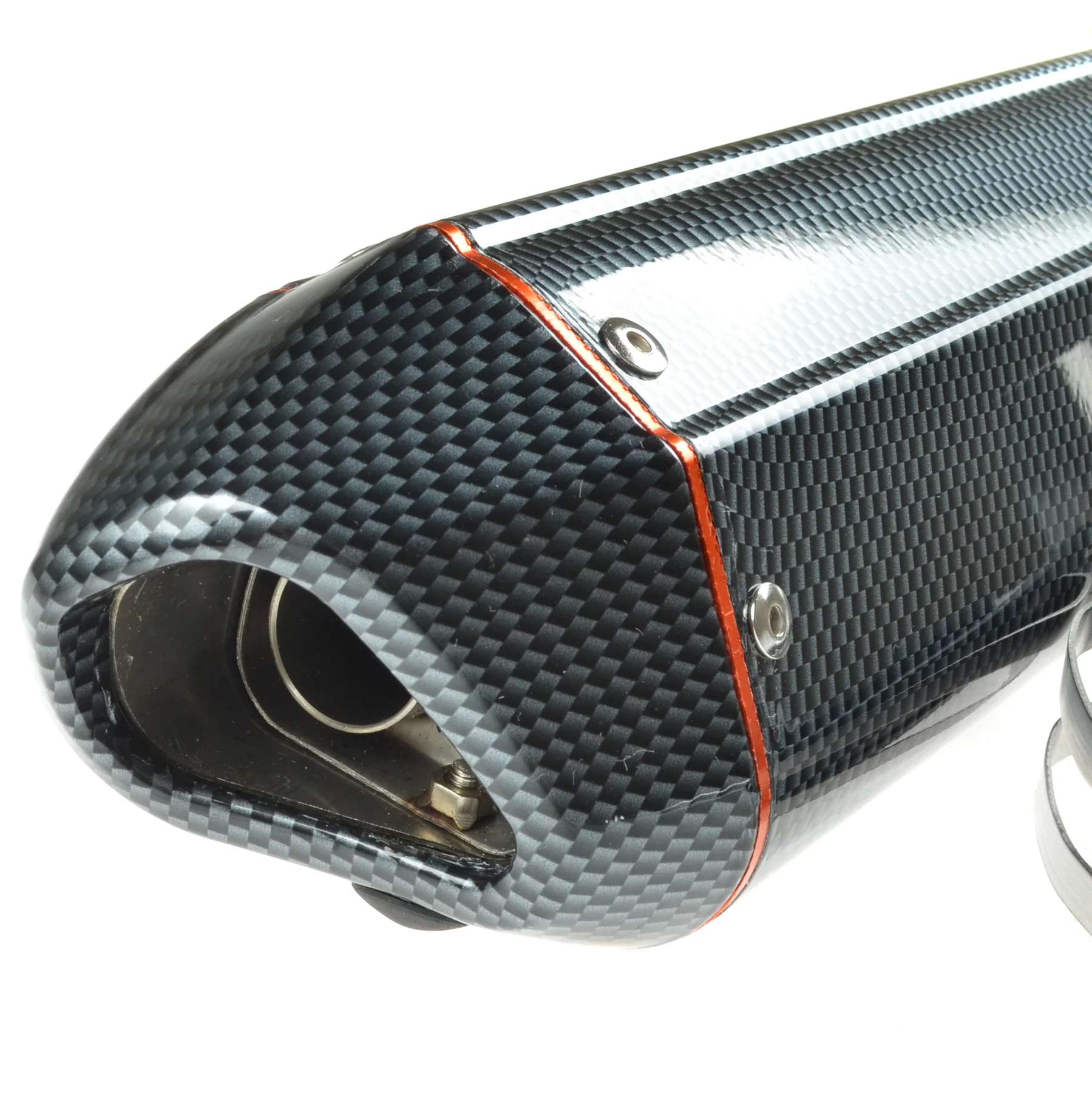 Końcówka wydechu Akrap Replika V-Type carbon kpl. — ujęcie 2