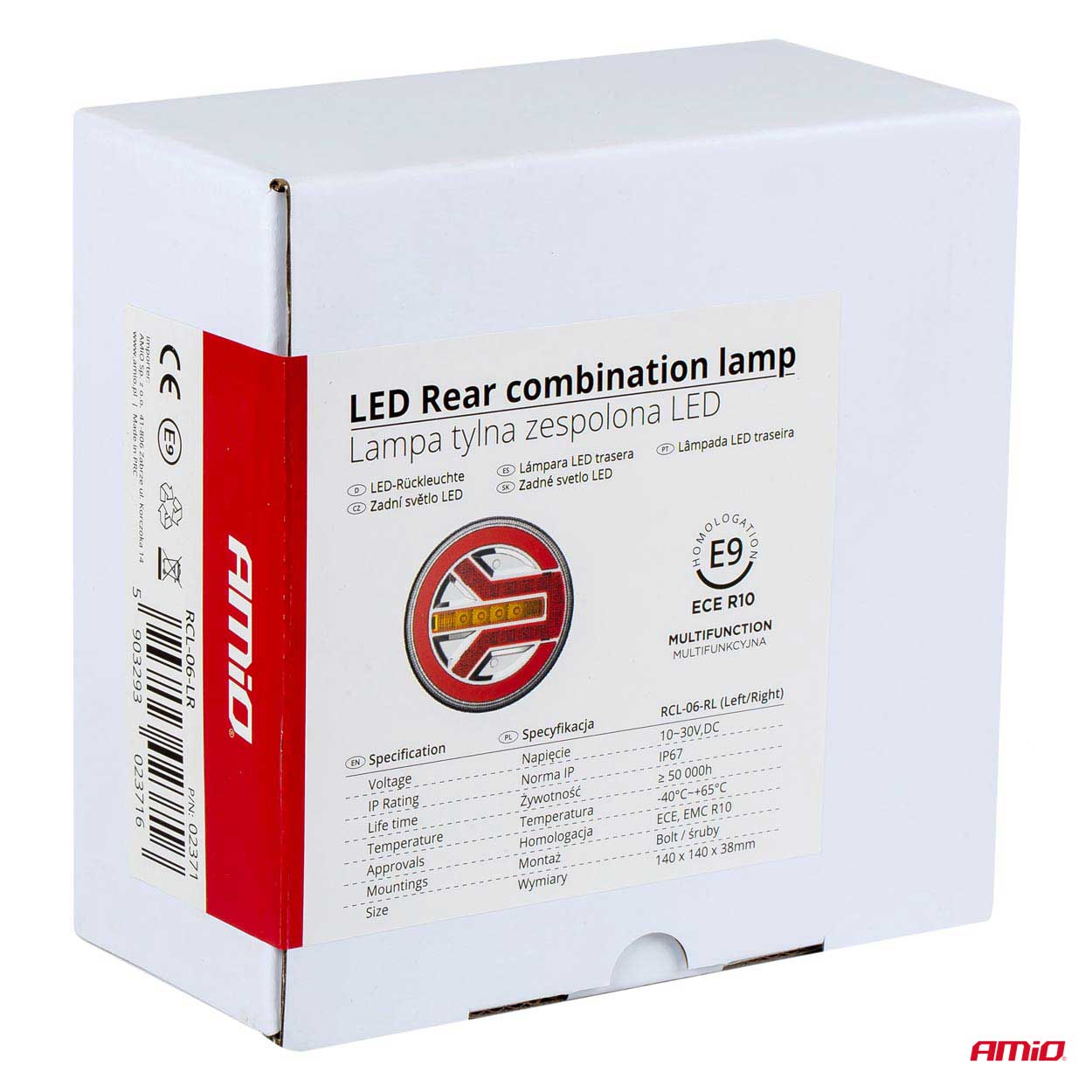 Lampa tylna zespolona LED RCL-06-LR lewa prawa — ujęcie 11