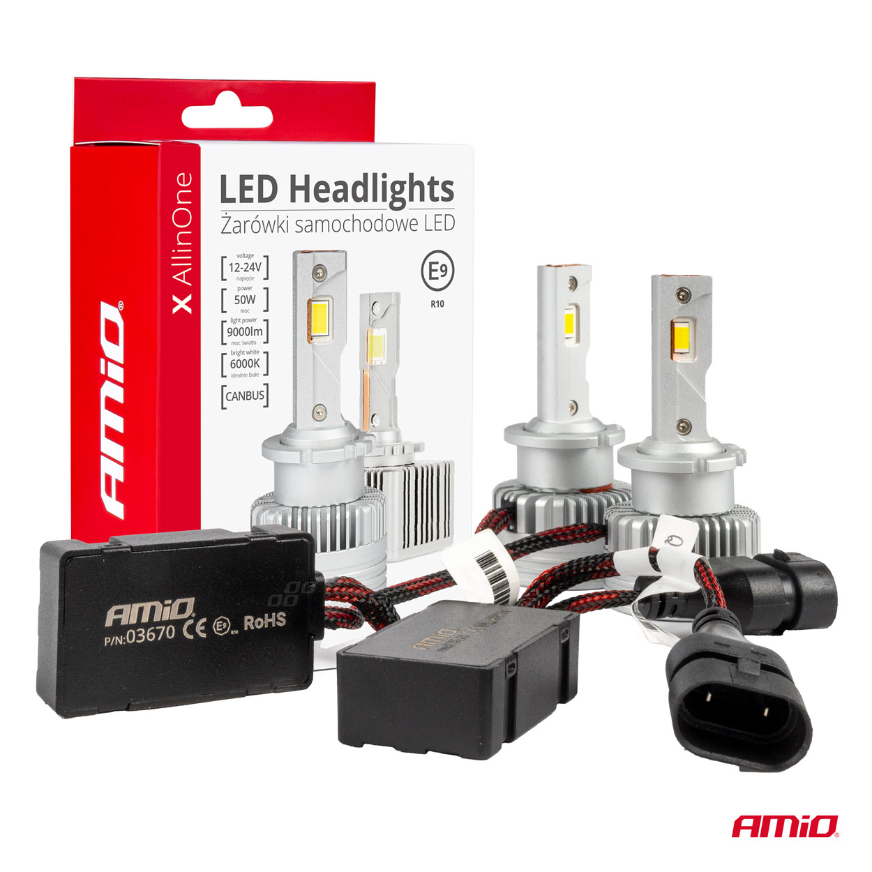 Żarówki żarniki LED X AllinOne D2S D2R D4S D4R 6000K Canbus — ujęcie 7