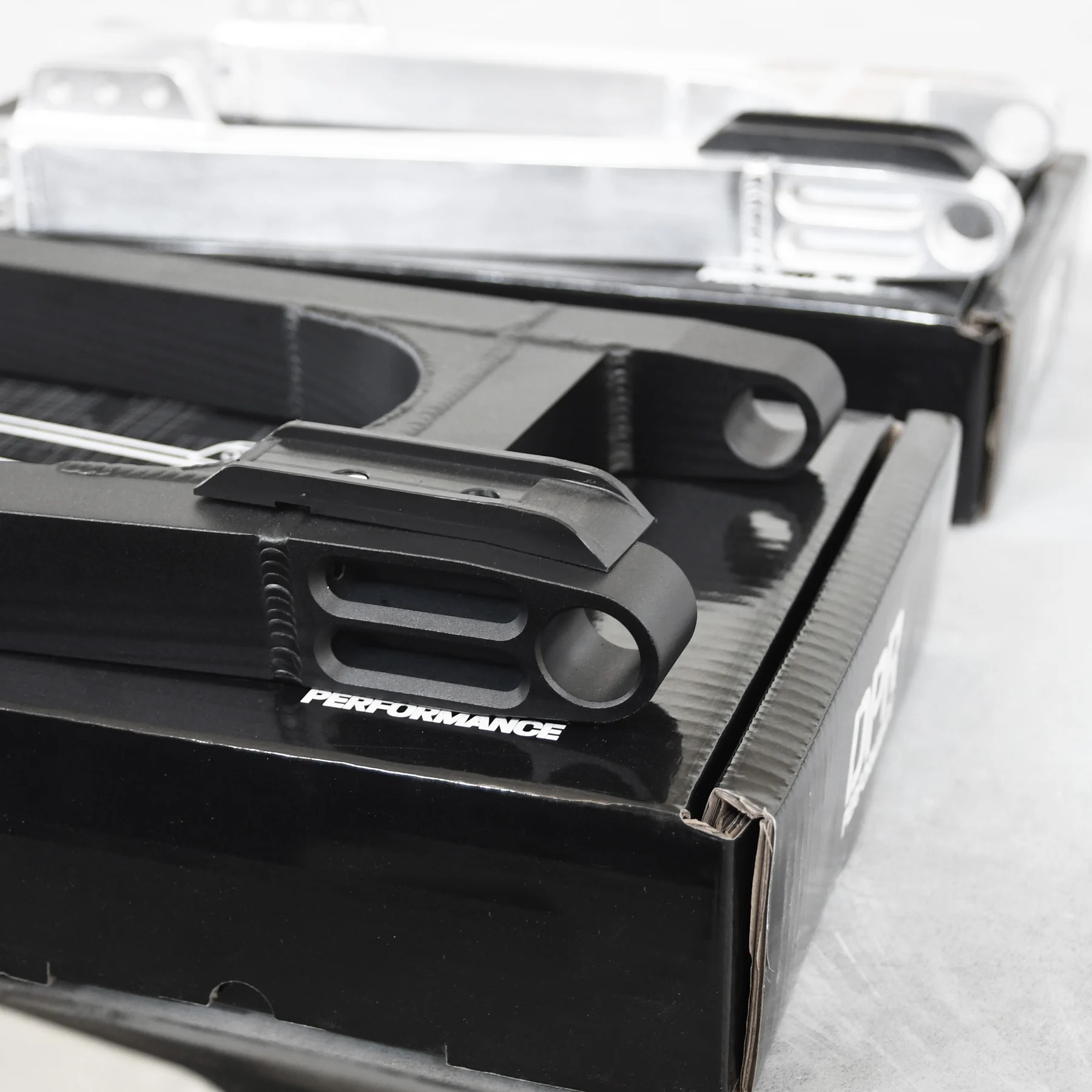 Wahacz Simson S51 aluminium CNC premium +30 mm czarny mat kpl. DPR Performance — ujęcie 13