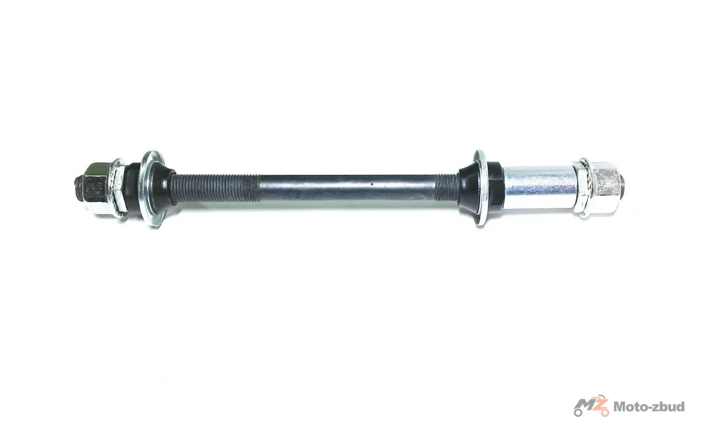 Oś rowerowa tylnego koła na wolnobieg 3/8" 175 mm czarna