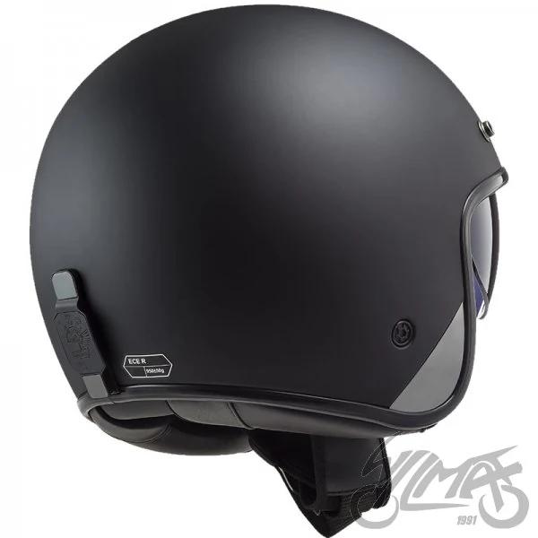 Kask LS2 OF601 Bob II Solid Matt Black — XS — ujęcie 3