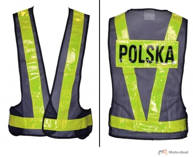 Kamizelka szelki siatkowa polska S