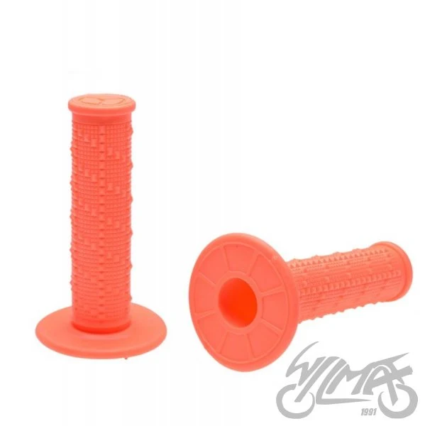 Chwyty kierownicy Enduro 22/24,5 mm — pomarańczowe, para AW56813OR — ujęcie 1