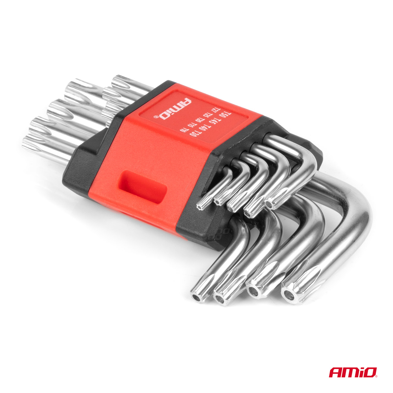 Klucze TORX krótkie CRV 9 szt. — ujęcie 3