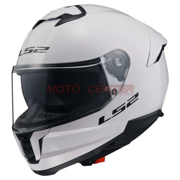 Kask motocyklowy LS2 FF808 STREAM II Solid WHITE-06 3XL — ujęcie 1