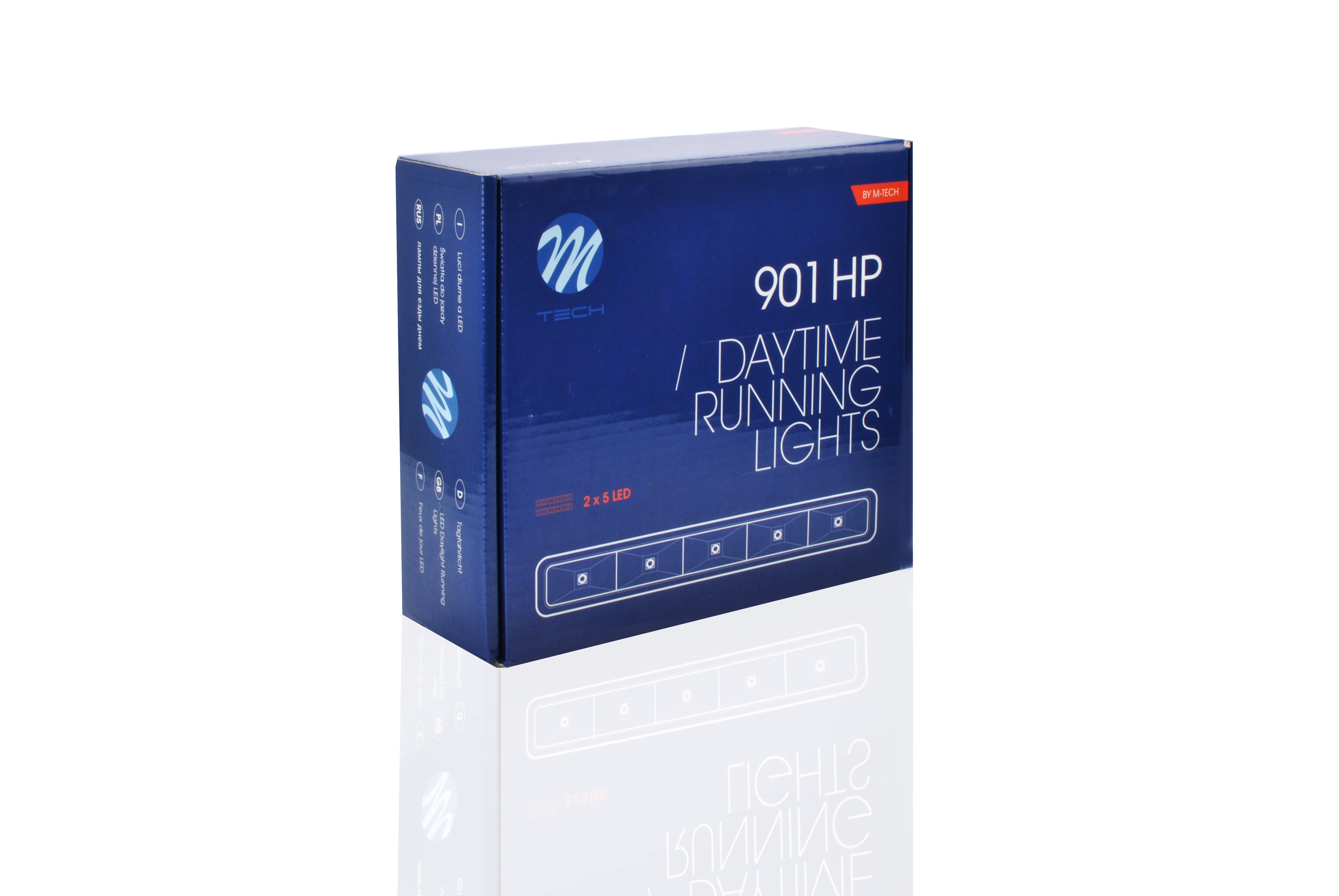 Światła do jazdy dziennej LED DRL 901HP M-Tech LD901