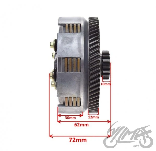 Sprzęgło do Yamahy YBR 125 — komplet — ujęcie 2