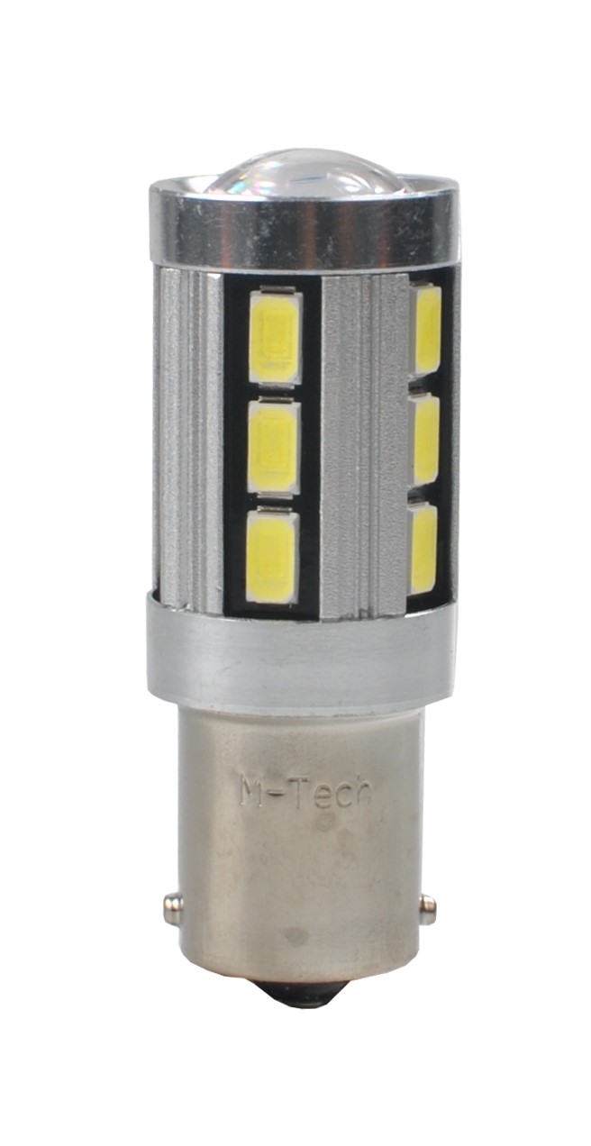 Żarówka LED P21W 21 W 12V/18XSMD5730, 2 szt. M-Tech LB355W — ujęcie 5