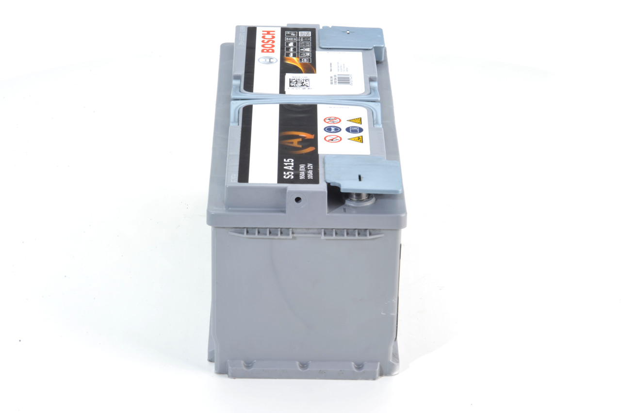 Akumulator 105 Ah 950A 394×175×190 P+ AGM Start-stop BOSCH 0 092 S5A 150 — ujęcie 4