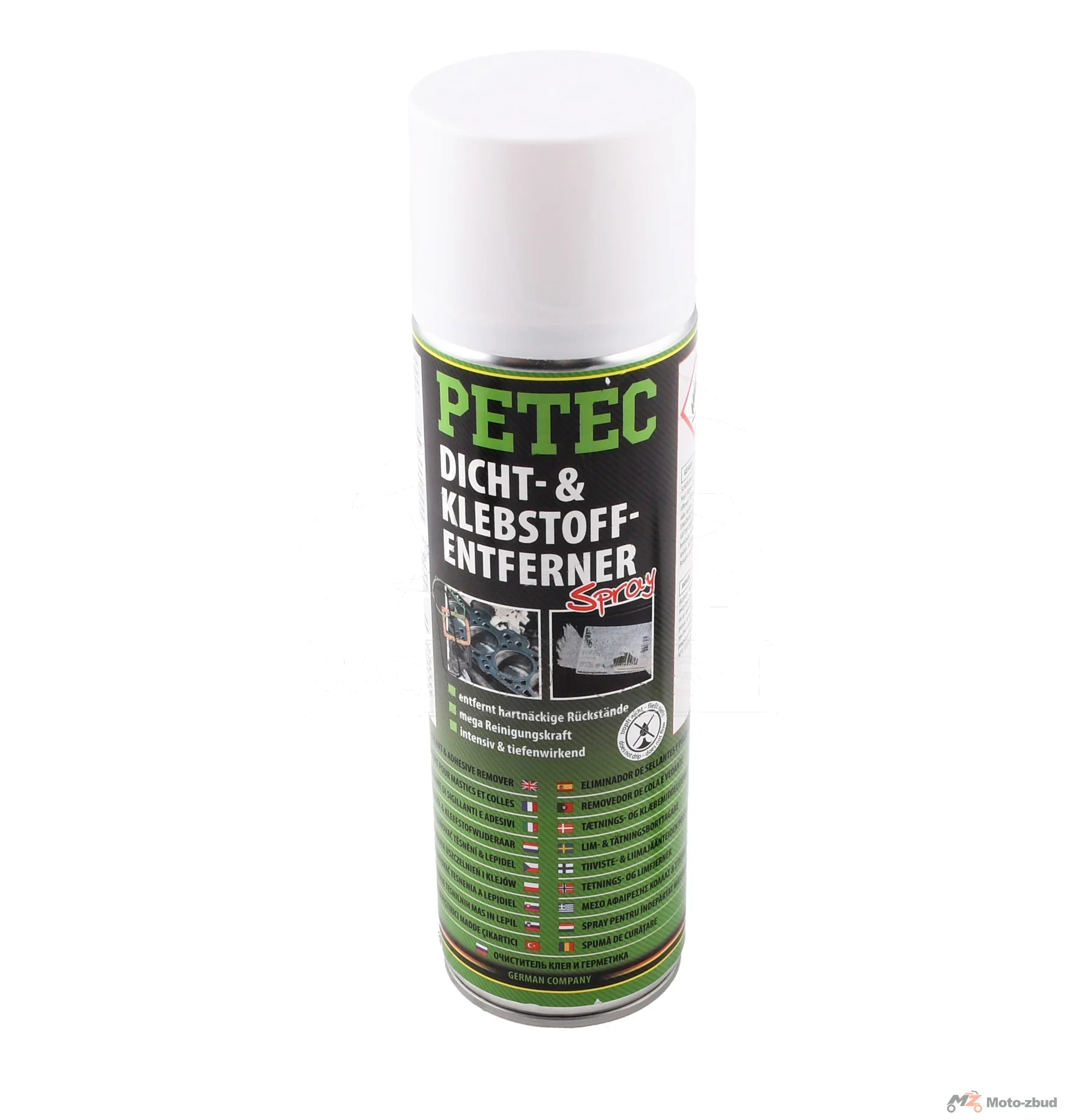 Środek do usuwania uszczelek i klejów Petec dicht & klebstoffentferner spray 500 ml