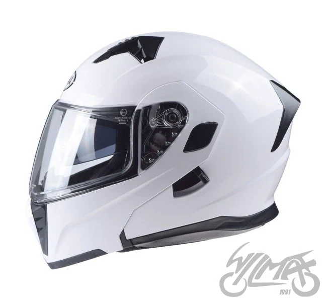 Kask Awina Otwierana Szczęka JK906 Biały — rozmiar M — ujęcie 2