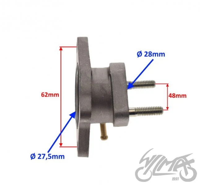 Króciec gaźnika do Zipp VZ-2 — ujęcie 2