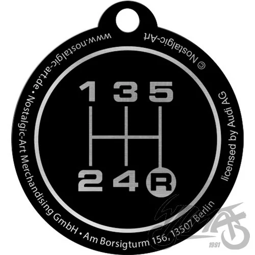 Brelok do kluczy Audi logo 48039 — ujęcie 3