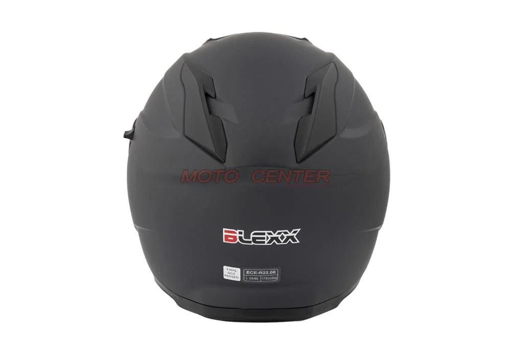 Kask motocyklowy szczękowy BLEXX FF935 grafit mat M ECER22.06 — ujęcie 7