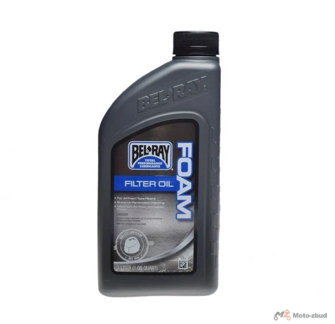 Olej do filtrów powietrza gąbka foam Bel-Ray 1L