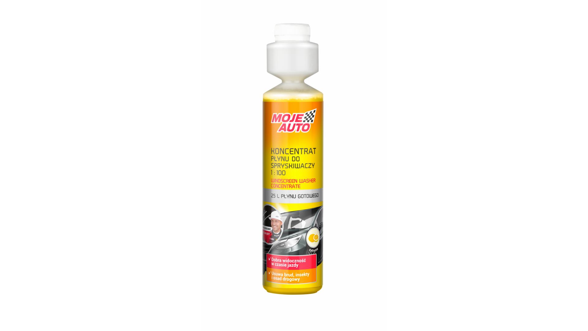 Koncentrat Płynu do Spryskiwaczy - 250 ml Cytryna