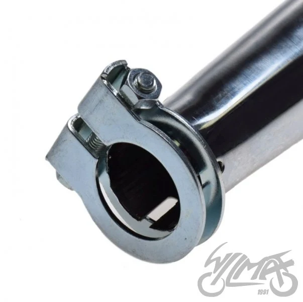 Tłumik Simson S51 chrom z obejmą Tajwan — ujęcie 3