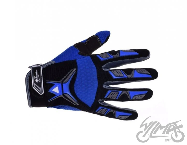 Rękawice InMotion Cross Range — niebieski / czarny, XS — ujęcie 1