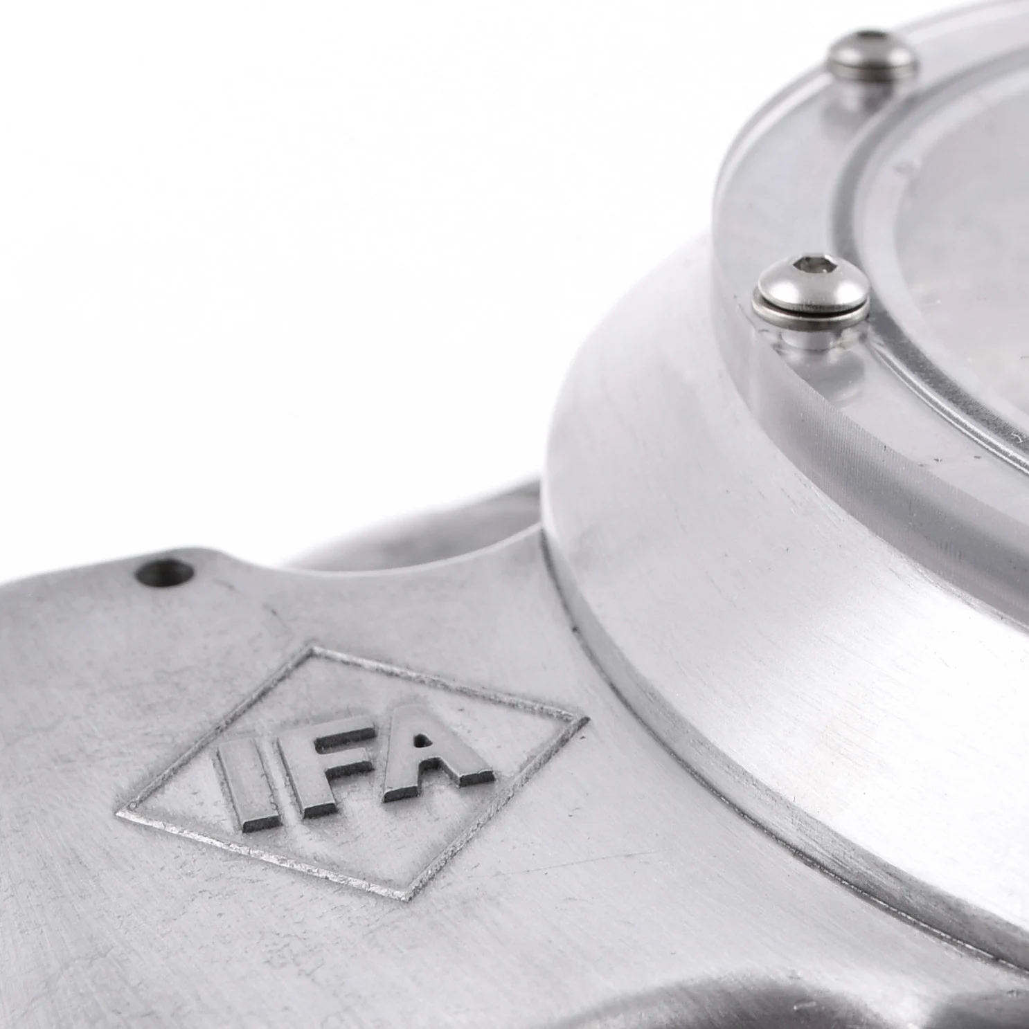 Pokrywa silnika Simson S51 SR50 lewa obrotomierz clear aluminium — ujęcie 3