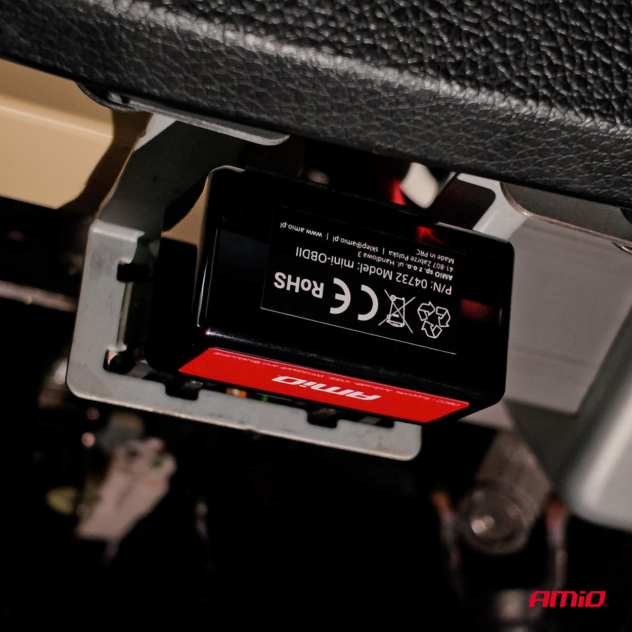 Skaner tester interfejs diagnostyczny AMiO OBD2 BT mini — ujęcie 3