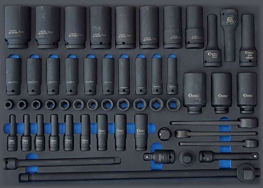 Wózek narzędziowy wyposażony 390 elementów Truck CONDOR TOOLS WT.7029-1 — ujęcie 7