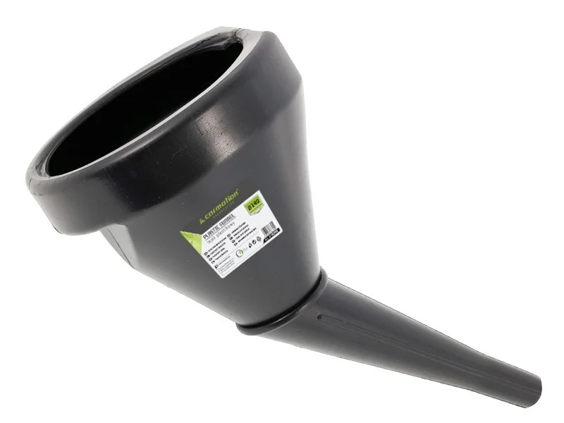 Lejek plastikowy skośny / czasza 140 mm