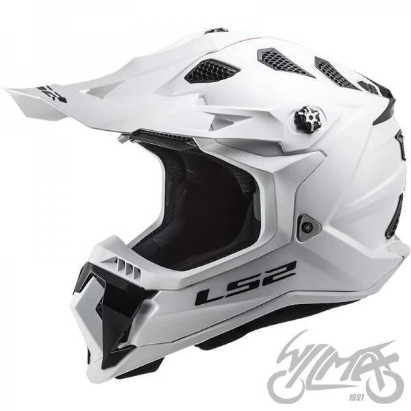 Kask crossowy LS2 MX700 Subverter Evo II Solid White — M — ujęcie 1