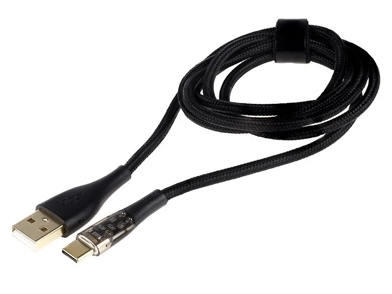 WAYME Kabel do ładowania i synchronizacji w oplocie z mikrofibry 120 cm USB > USB-C max 30W — ujęcie 4