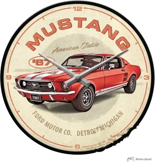 Zegar ścienny Ford mustang GT 1967 51208