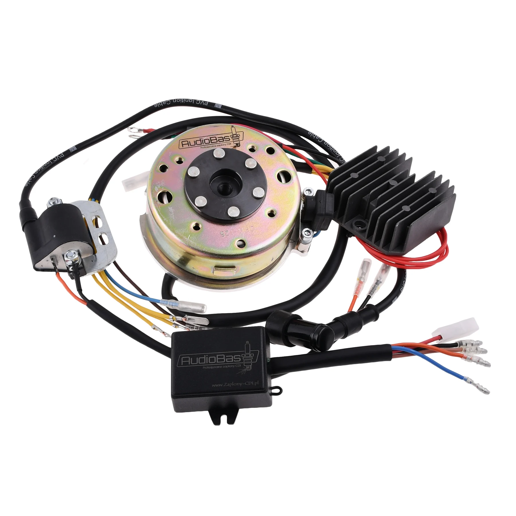 Zapłon bezstykowy CDI Audiobas 12 V MZ ETZ 250, 251 kpl. — ujęcie 2