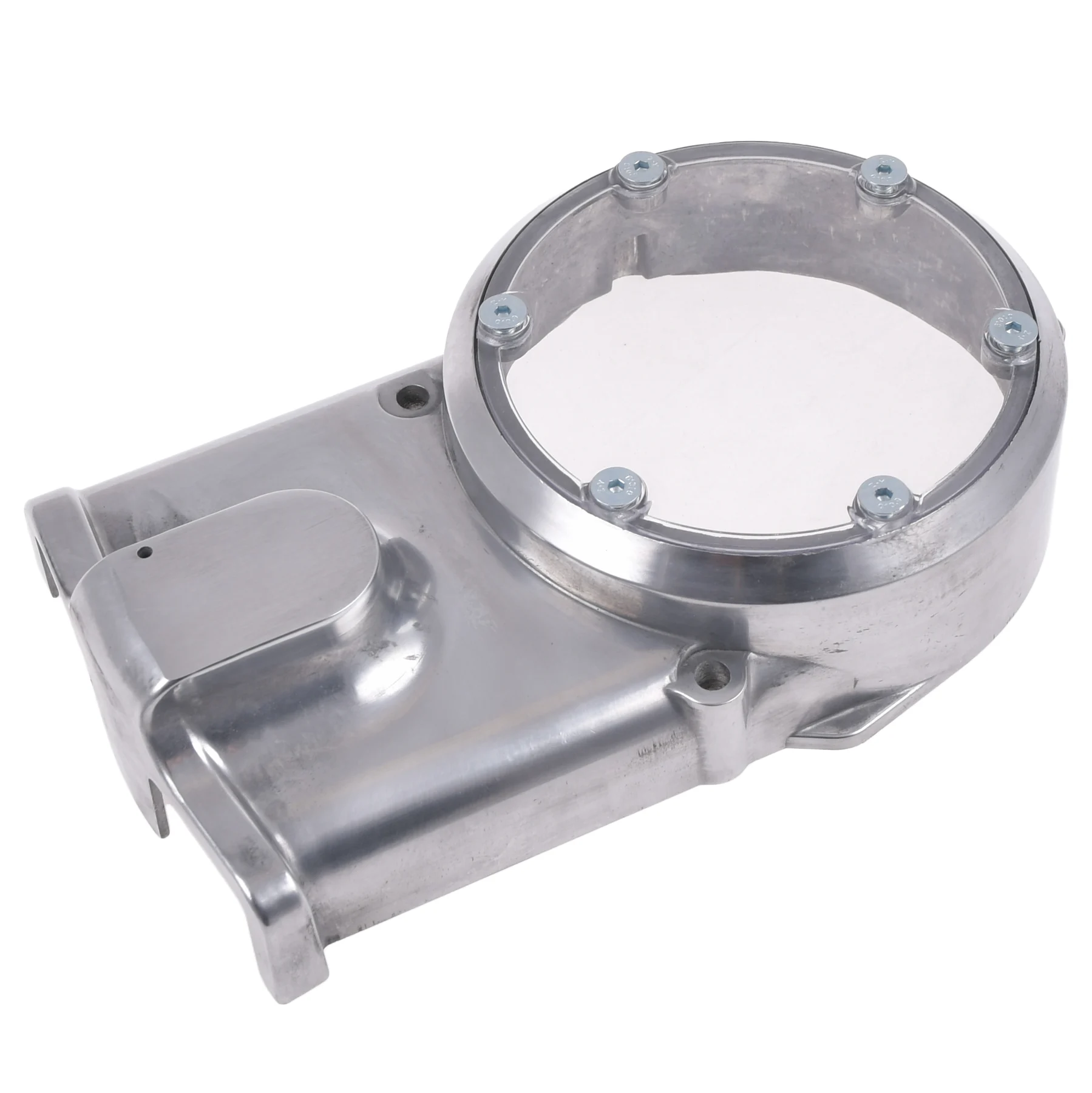 Pokrywa silnika Simson S51 SR50 prawa clear aluminium Venandi — ujęcie 2