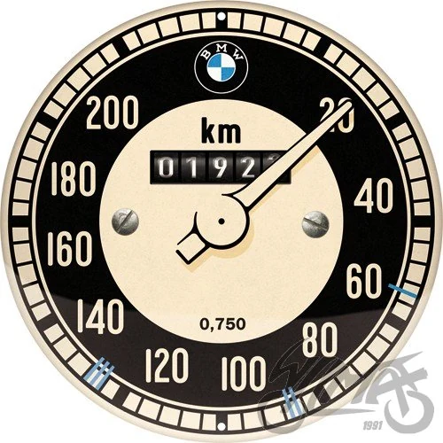 Plakat okrągły 35 cm BMW - tachometer 25116 — ujęcie 1