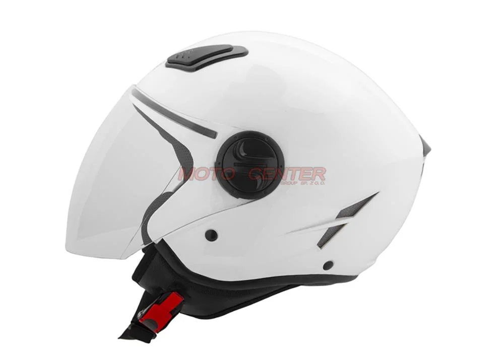 Kask motocyklowy otwarty City-Bike WL-202 biały rozmiar S ECER22.06 — ujęcie 2