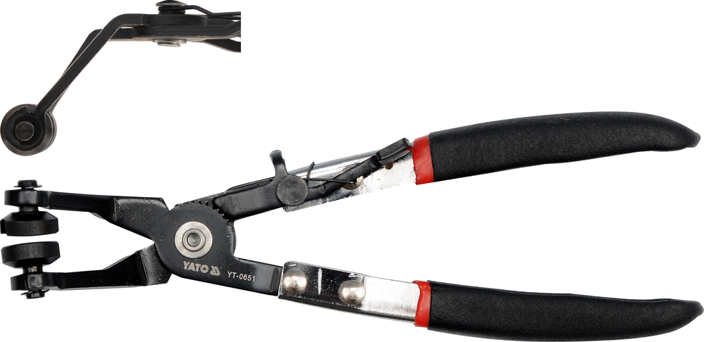 Szczypce katowe do opasek zacis.rozprez.