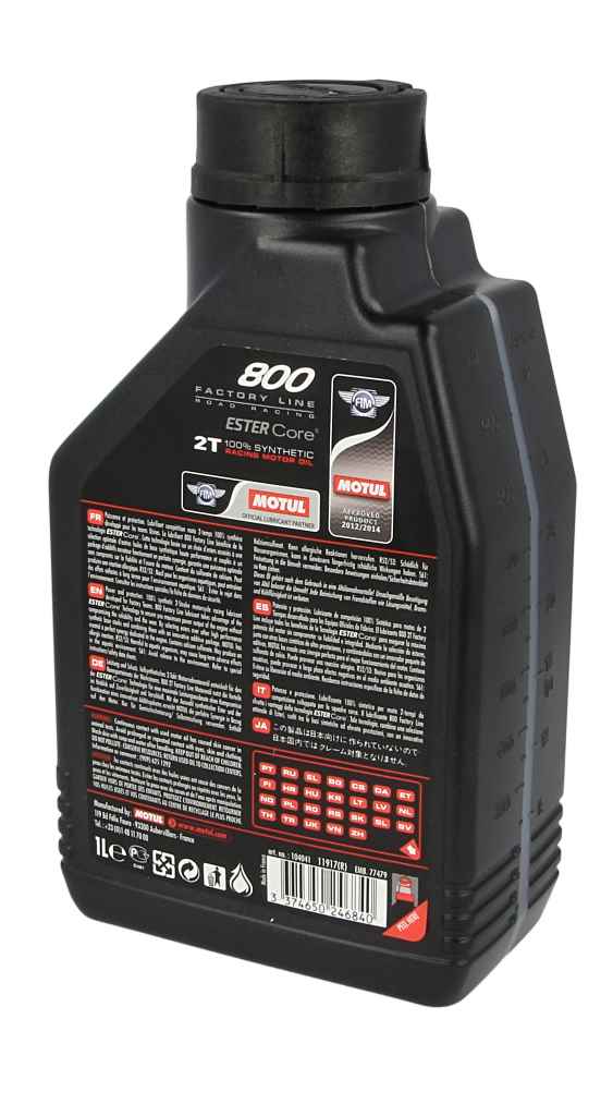 Olej MOTUL 800 factory line road racing 2T 1 l — ujęcie 17