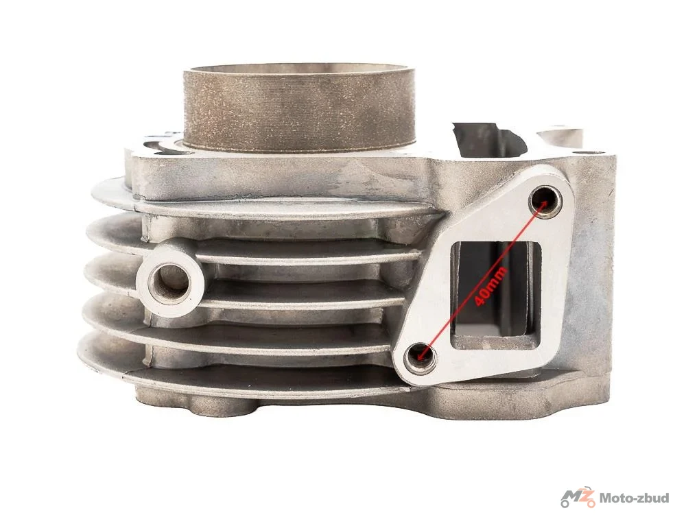 Cylinder 4T 50 cm³ 47,00 × 13 mm, skuter 139QMB GY6, Kymco (czujnik temp.) — ujęcie 2