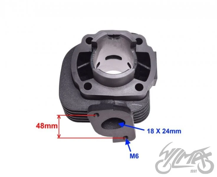 Cylinder do Keeway Hurricane 2T EURO 1, wariant 50 — ZB0019 — ujęcie 3