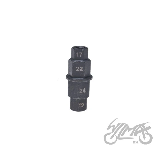 Klucz do osi koła 4 W 1 — 17 / 19 / 22 / 24 mm — ujęcie 2
