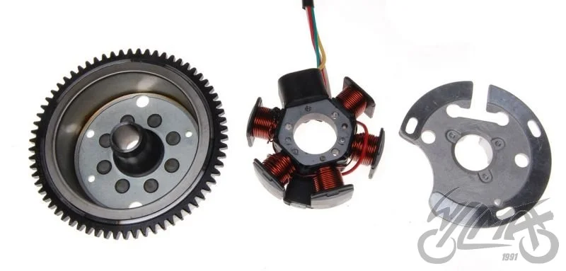 Stator iskrownik 6 cewek + koło magnesowe — ujęcie 3