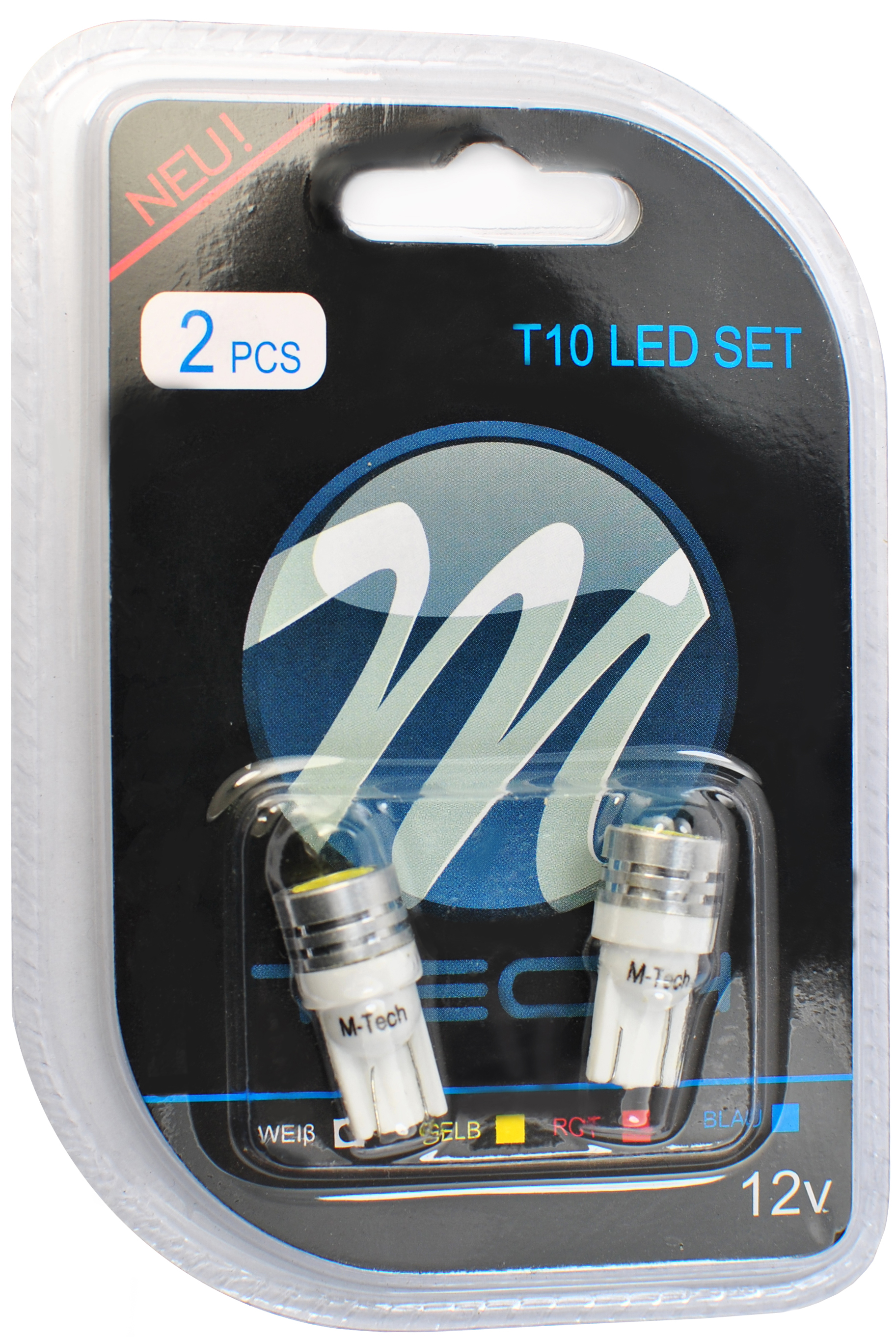 Żarówka LED W5W 1-High Power biała, 2 szt. M-Tech LB014W — ujęcie 2
