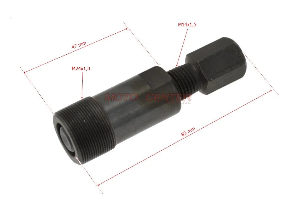Ściągacz magneta M24 × 1,0 mm prawy gwint 50 cm³ skuter 4T 139QMB — ujęcie 2