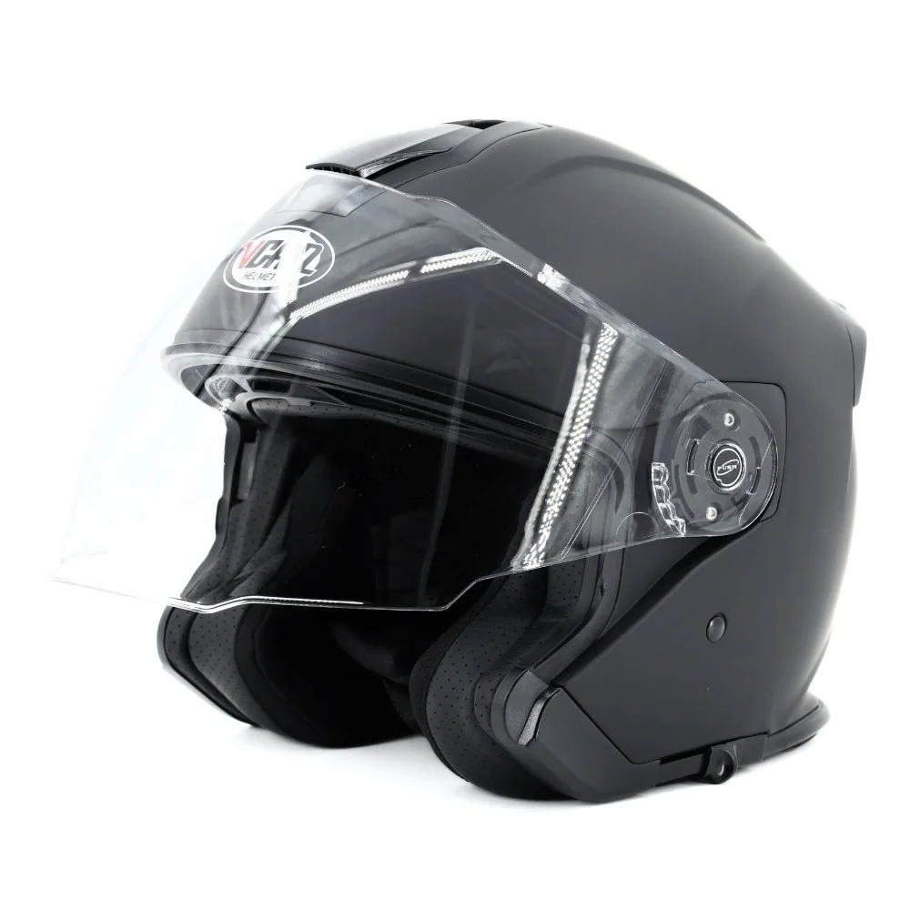 Kask VCAN model H586 Black Matt bez szczęki czarny mat XL — ujęcie 3